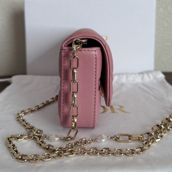 DIOR My Dior Lambskin Leather Phone Crossbody Bag - Picture 4 of 7